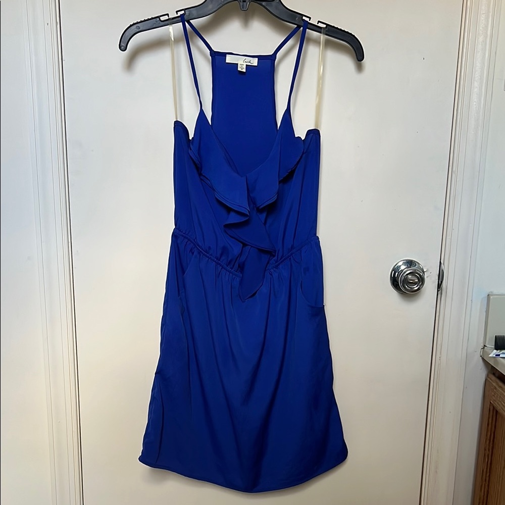 EUC Lush Cobalt Sleeveless Dress in M